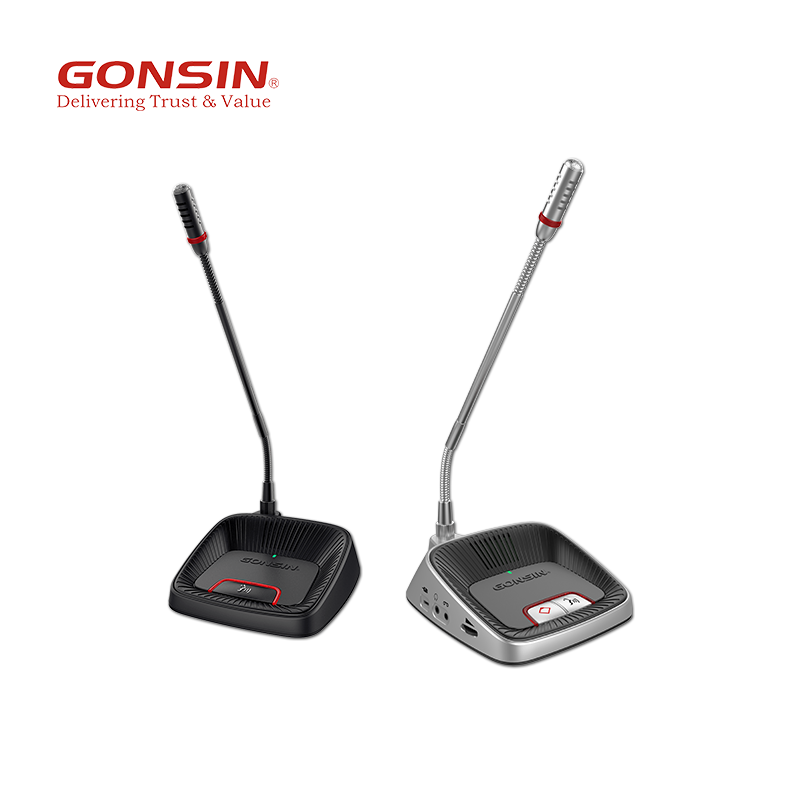 GONSIN 2.4ghz CD-Level Conference System Wireless Conference Microphone For Meeting Room Wireless Conference Microphone System