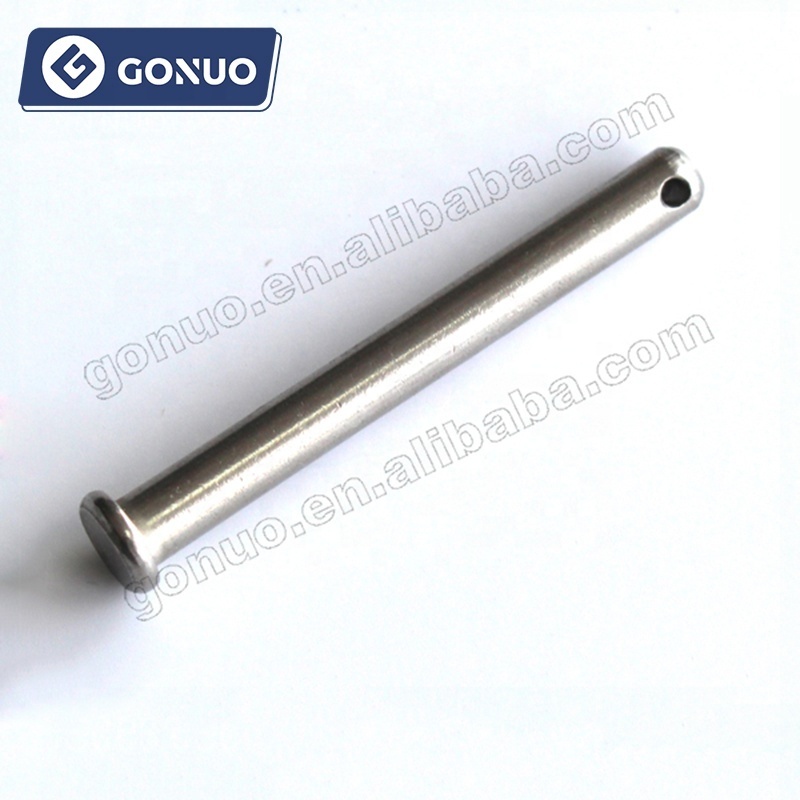 Stainless steel 316 flat head no threaded clevis cam lock shear pin