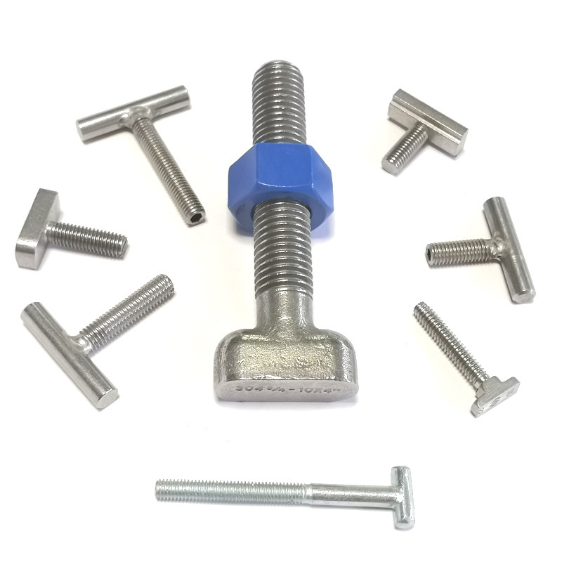 Bolts supplier stainless steel welded handle t strap bolts