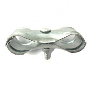 high quality steel zinc plated pipe joint clamp precast concrete hinged pipe clamp