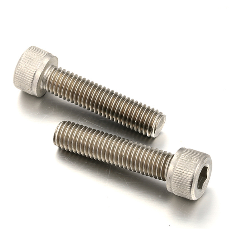 China Customized  Standard Carbon steel Stainless Steel Hex Socket Head Cap Screws