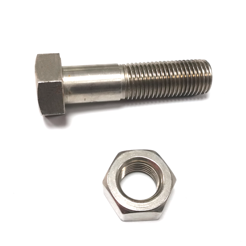 Ningbo Manufacture hex bolt custom stainless steel bolt and nut