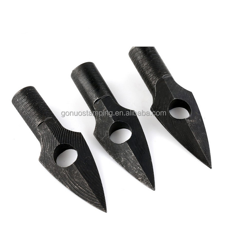 Archery Arrowheads Hunting Broadheads Metal Archery Arrow Tips with Box for Compound Bow