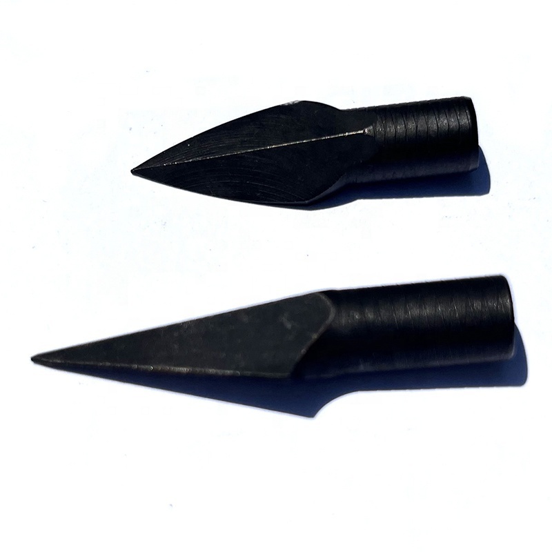 Soft Rubber Practice Archery Arrowhead Glue on Target Arrow Tips for Archery CS Shooting