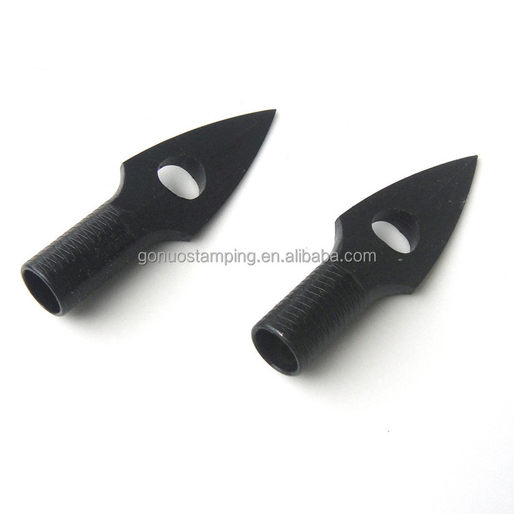 Archery Arrowheads Hunting Broadheads Metal Archery Arrow Tips with Box for Compound Bow