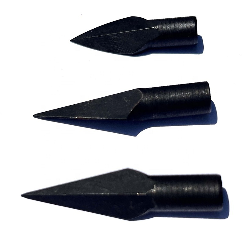 Soft Rubber Practice Archery Arrowhead Glue on Target Arrow Tips for Archery CS Shooting