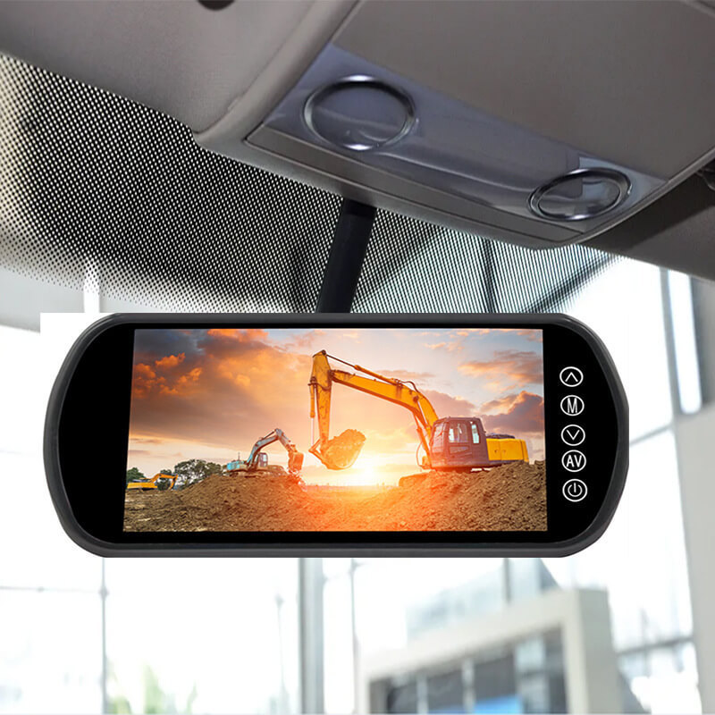 Weatherproof Dual Lens Camera+2ch side view mirror monitor replace expensive 12.3inch E-Side Mirror System for Japan India