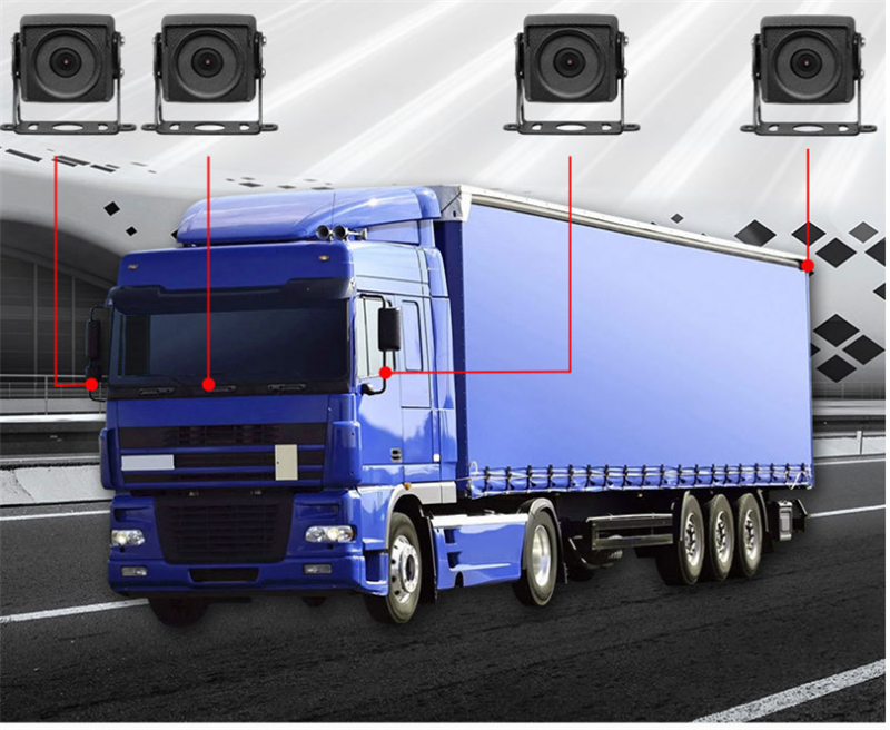 china fleet camera systems with 4G GPS tracking live streaming cctv camera dvr for truck/bus/taxi/car rental