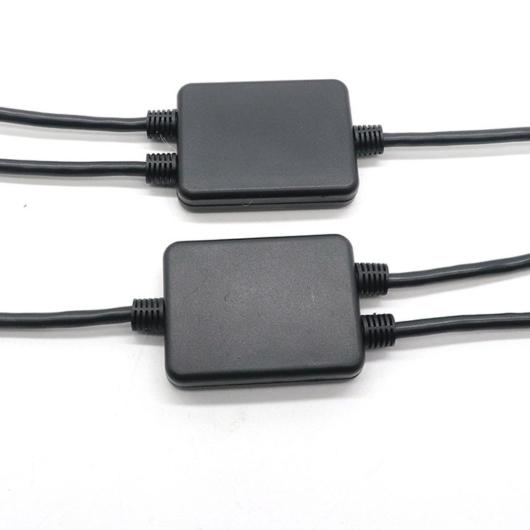 USB A Male To Double Female 2 Ports USB Hub Switch Cable charging data transmission expansion hard disk cable