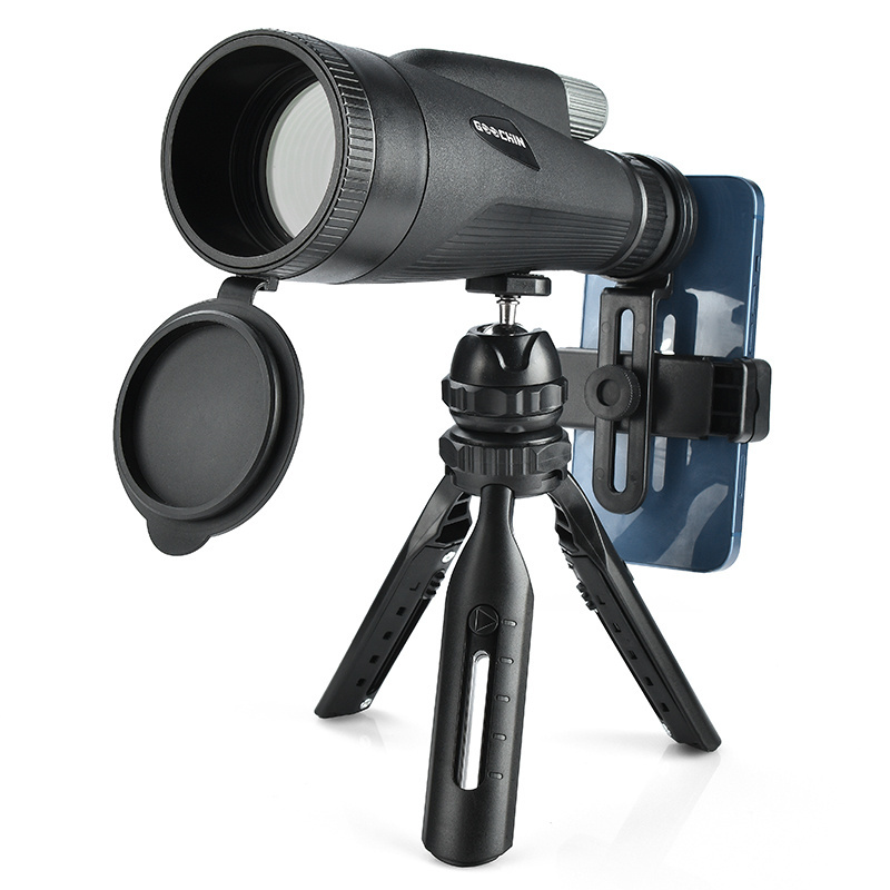 GOOCHIN 10-30x60 Zoom Monocular Telescope HD BAK4 Large Optical Lens 12x60 High Quality Monocular Telescope For Smartphones