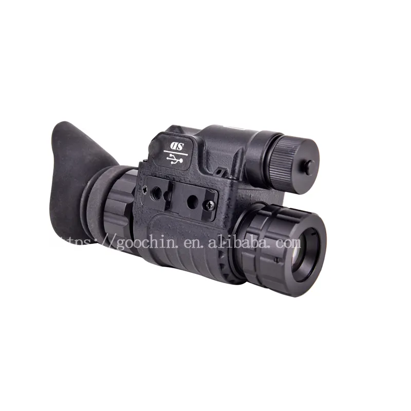 LUXUN Tactical NVM-14 Night Vision Scope Image Intensifier Tube Monocular Night vision With Infrared Night Vision Flashlight