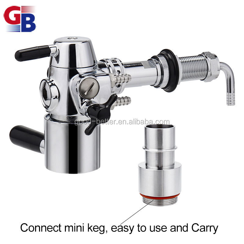 GB802016 Hot selling 304 stainless steel wintap beer filler for 2L/4L/5L mini keg