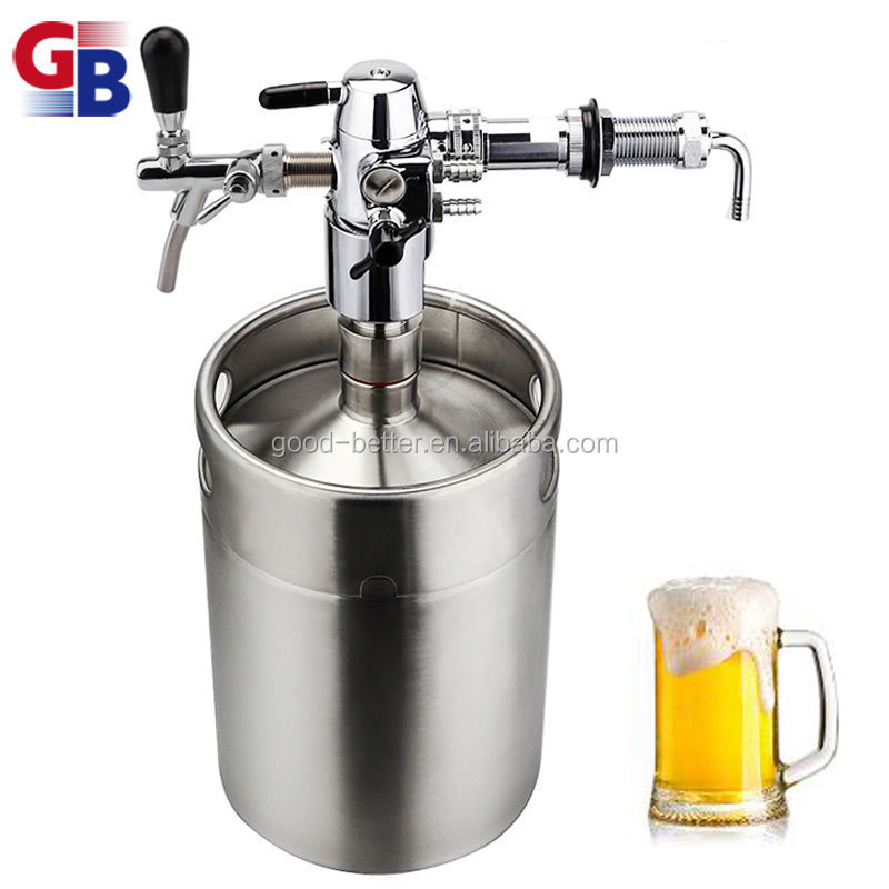 GB802016 Hot selling 304 stainless steel wintap beer filler for 2L/4L/5L mini keg