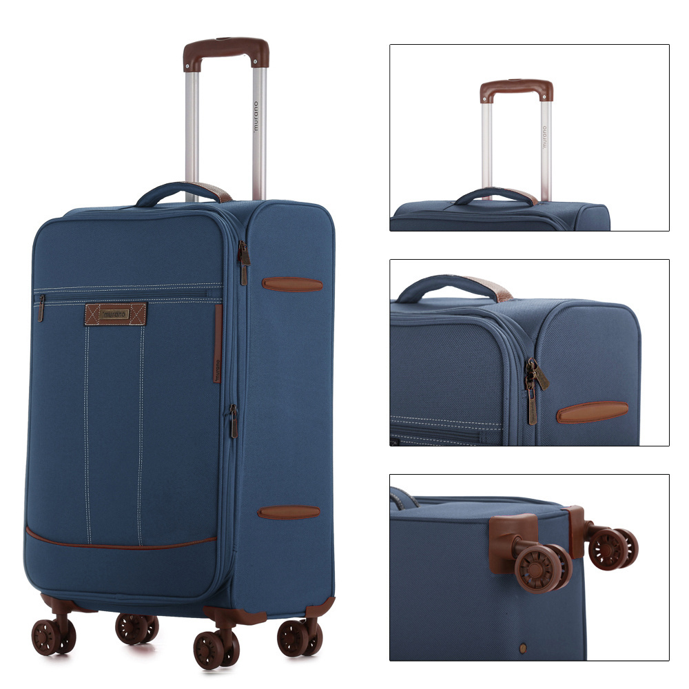 China wholesale market travel style luggage bag set suitcase