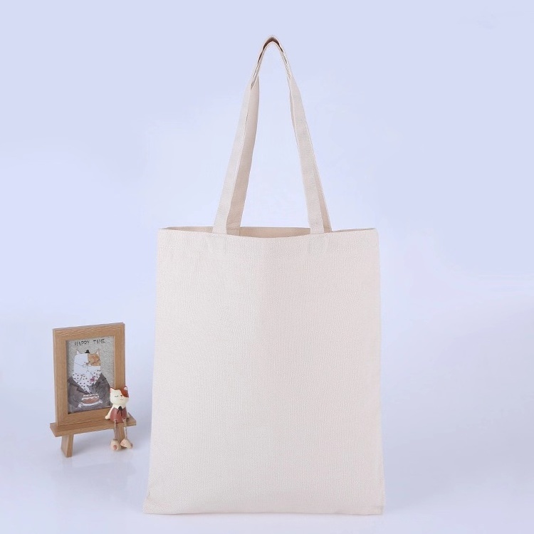 wholesale blank Custom Logo Print Promotional bulk folding hemp Cotton Canvas bag handbag reusable shopping Tote Bag