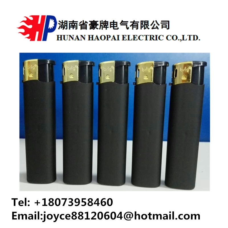 2022 Haopai Brand Bulk Sell Gas Plastic Lighter with Transparent Tank Lighters Disposable