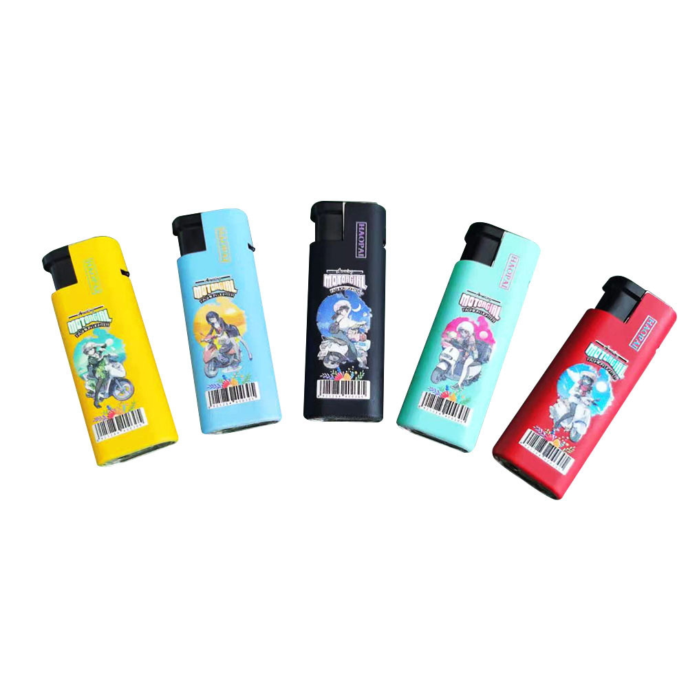 HPP5 cakmak cigarette mini iron shell UV printing jet flame turbo cigarros Korek Api gas refillable lighter cigarette lighter