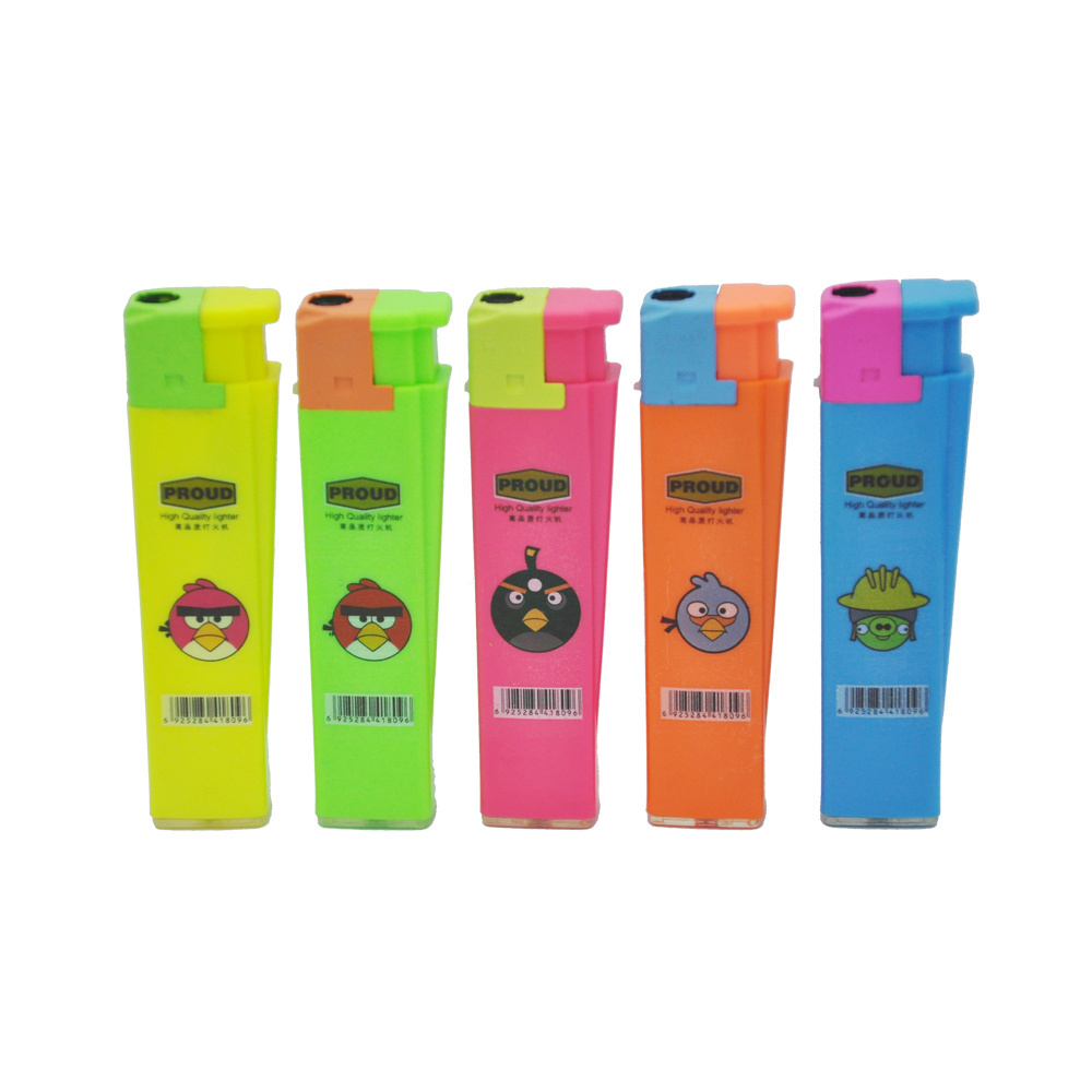 HP-1809  firework cigar  custom logo torch refill valve wind proof blue green flame gas personalized  transparent lighter