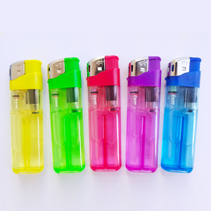 HP-V9 plastic gas electronic thickening high temperature resistance flame cigarette disposable  lighter