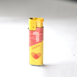 HP-F8 Made in Hunan plastic lighter factory telsa shock small windproof sublimation lighters  cigrate lighter electronic