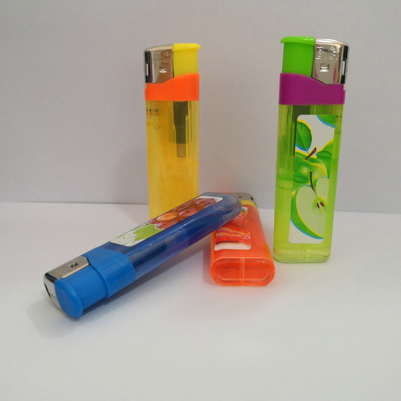 Disposable or Refillable lighter with logo or sticker Baida Lighter