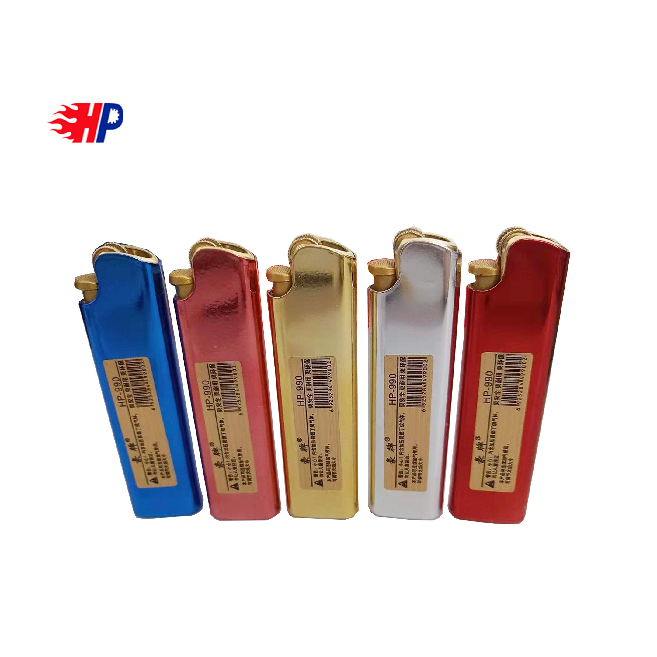 Metal Valve Plasma Material Akmak Classic Design Flint Lighter with Fashional Wheels