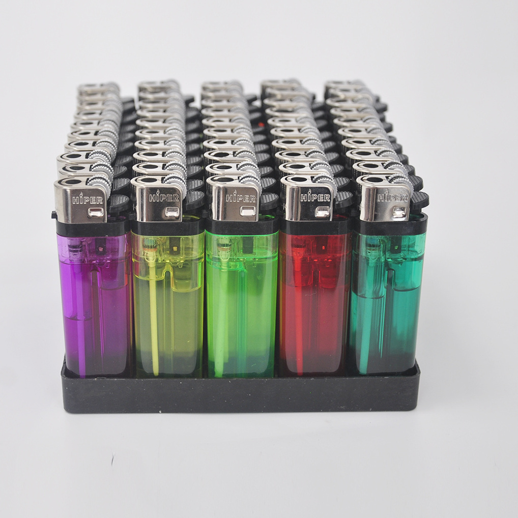 Wholesale 2022 factory directly sales flint flame lighter cheap kerosene HP-63 disposable gas lighter