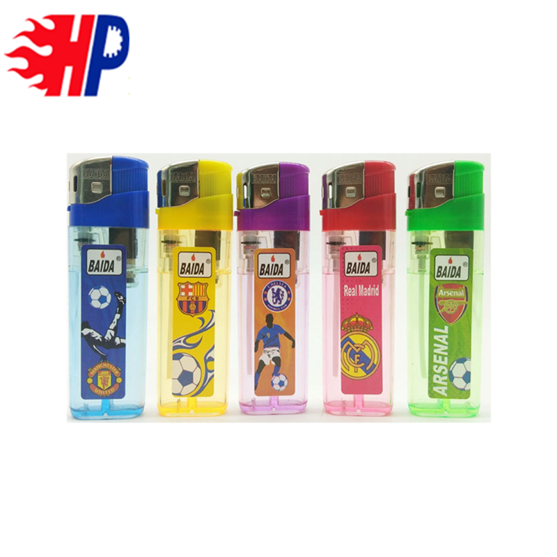 2021 HP Sell Online Cakmak Mecheros Personalizados Baratos Lighter with Labels