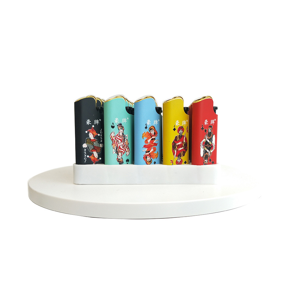 2023 Haopai Superior Mini Flint Stone Lighters With wheel and Metal Cover