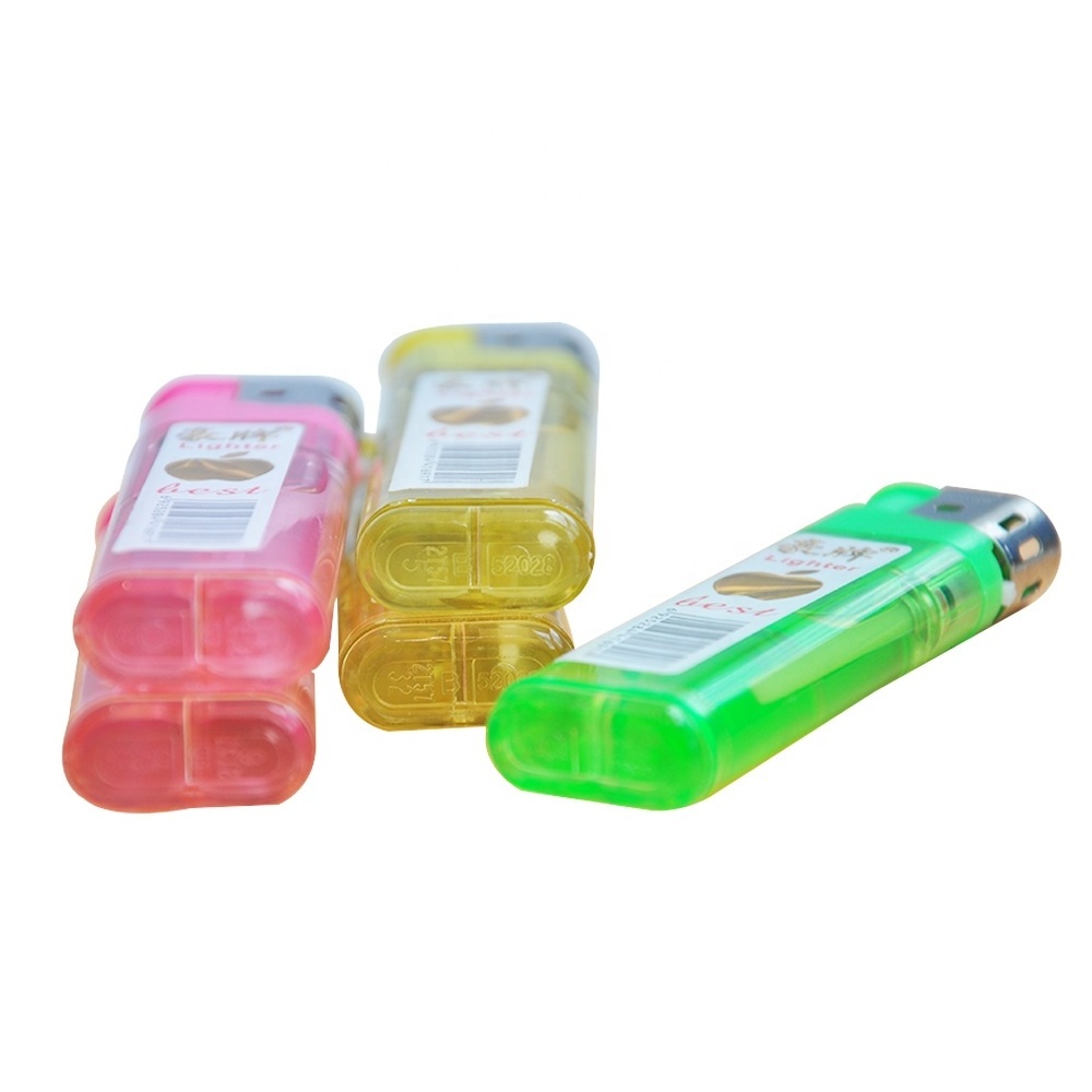 HP-169 Cheap Wholesale Multicolor Plastic Classic Lighter Torch Jet Flame