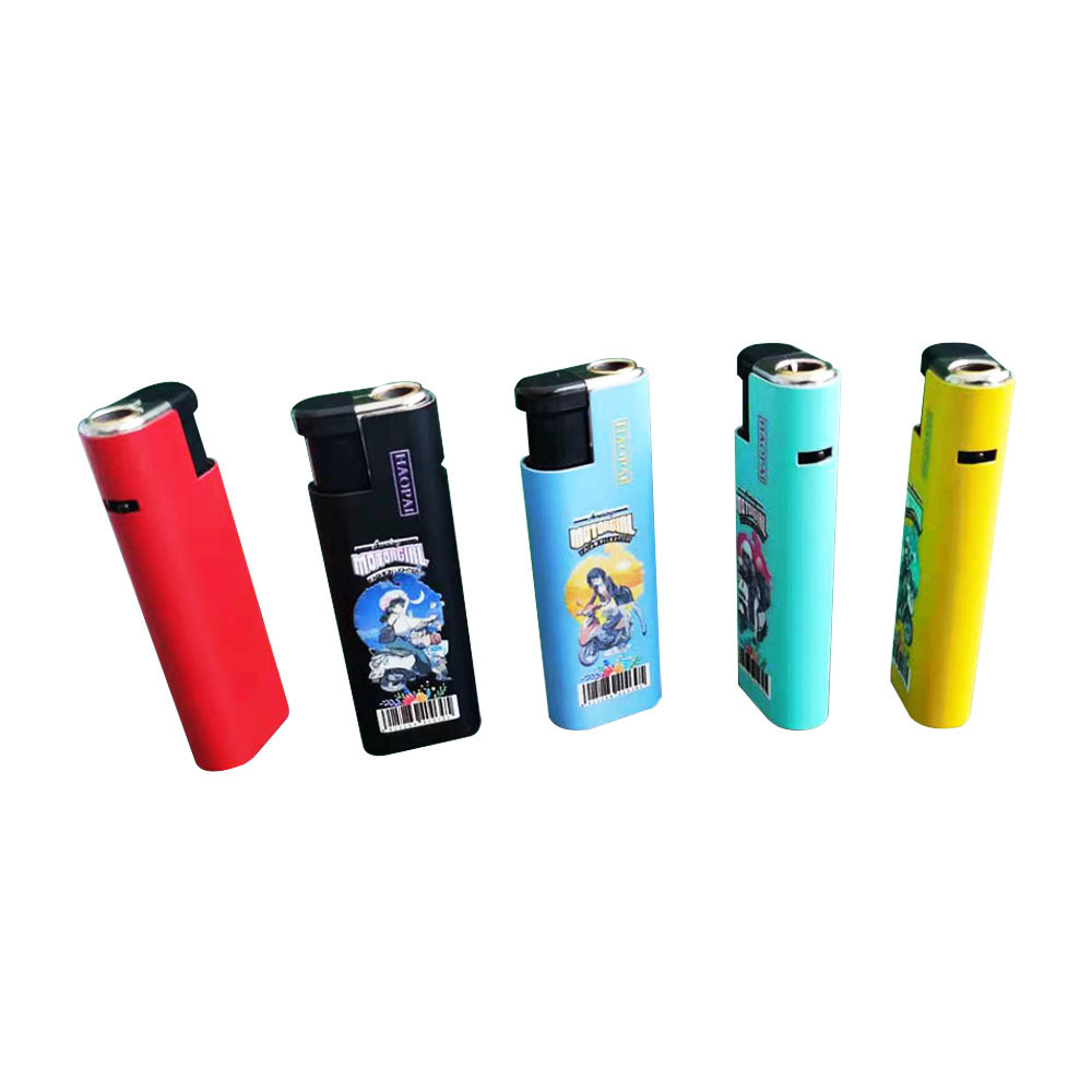 HPP5 cakmak cigarette mini iron shell UV printing jet flame turbo cigarros Korek Api gas refillable lighter cigarette lighter