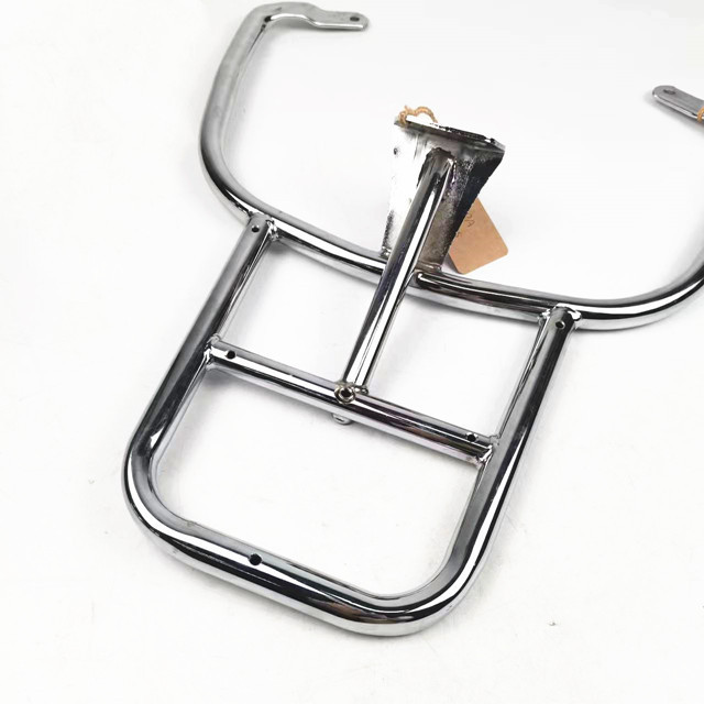 GD-G2902S Accessories Chrome Motorcycle Luggage Carrier Support Holder Motorcycle Rear Rack for Vespa