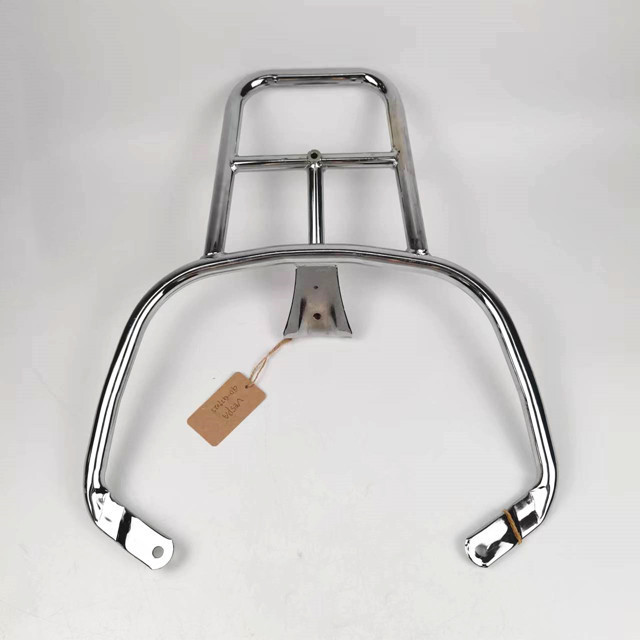 GD-G2902S Accessories Chrome Motorcycle Luggage Carrier Support Holder Motorcycle Rear Rack for Vespa