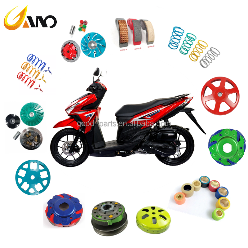 WANOU Vario PCX NMAX BEAT MIO J Click GY6 K44 KZR 2DP K35 Motorcycle CVT Racing Modified Variator Pulley Set