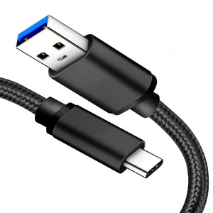 USB-C Cable Nylon Braided USB 3.1 A to 3.0 Type C Aluminum Alloy Date Sync Cable