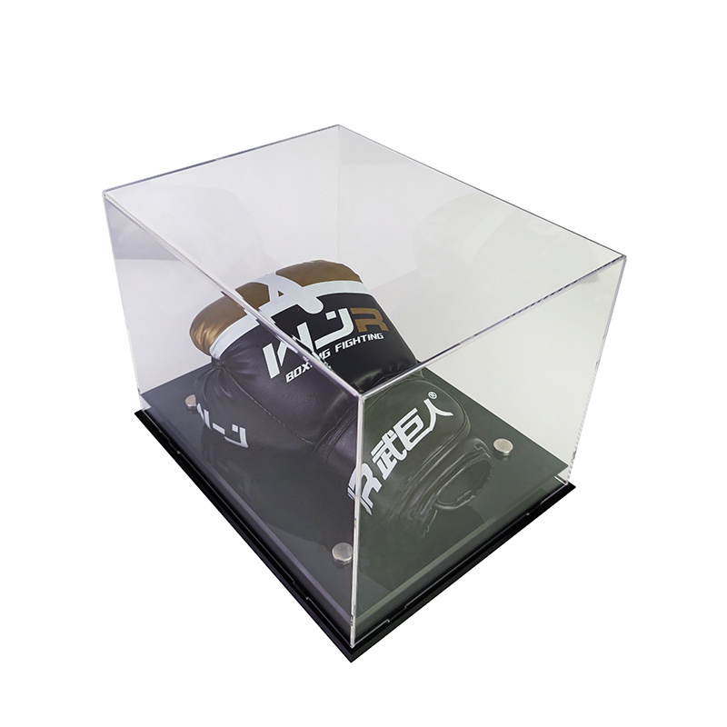 New arrived extra large Clear basketball handbag storage acrylic hat organizer display case  shoe acrylic box