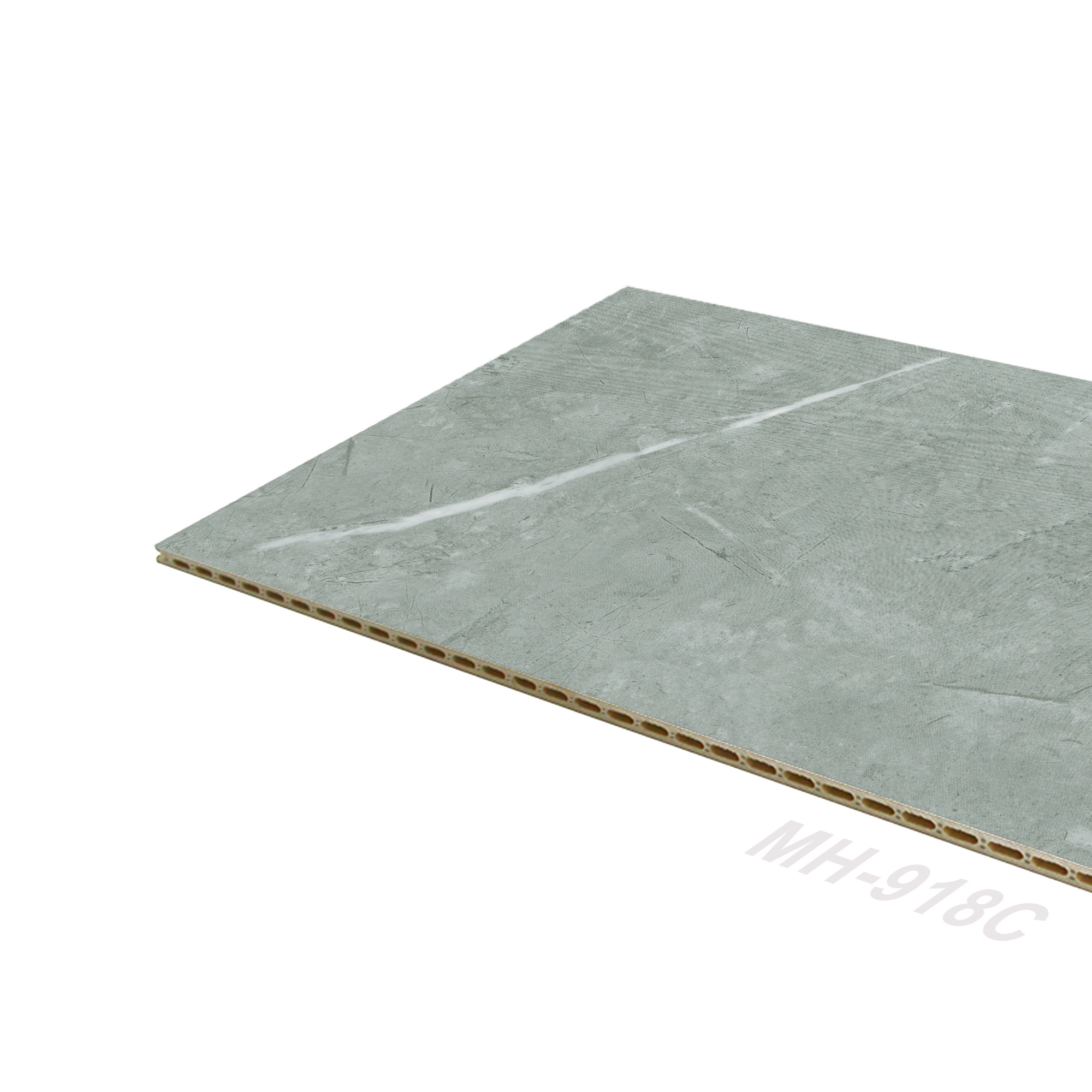 Factory Price Supply Stone Grain 100/300/600mm Interior Decorative Marble WPC PVC Hollow Board Bamboo Fiber Wall Panels