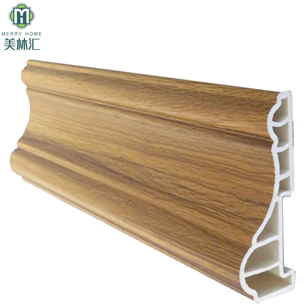 Mouldings Grain Effect Ceiling Panel WPC Polyurethane Mdf Molding Wood Pvc with Moulding Interior Decoration Wall Ceiling Boards