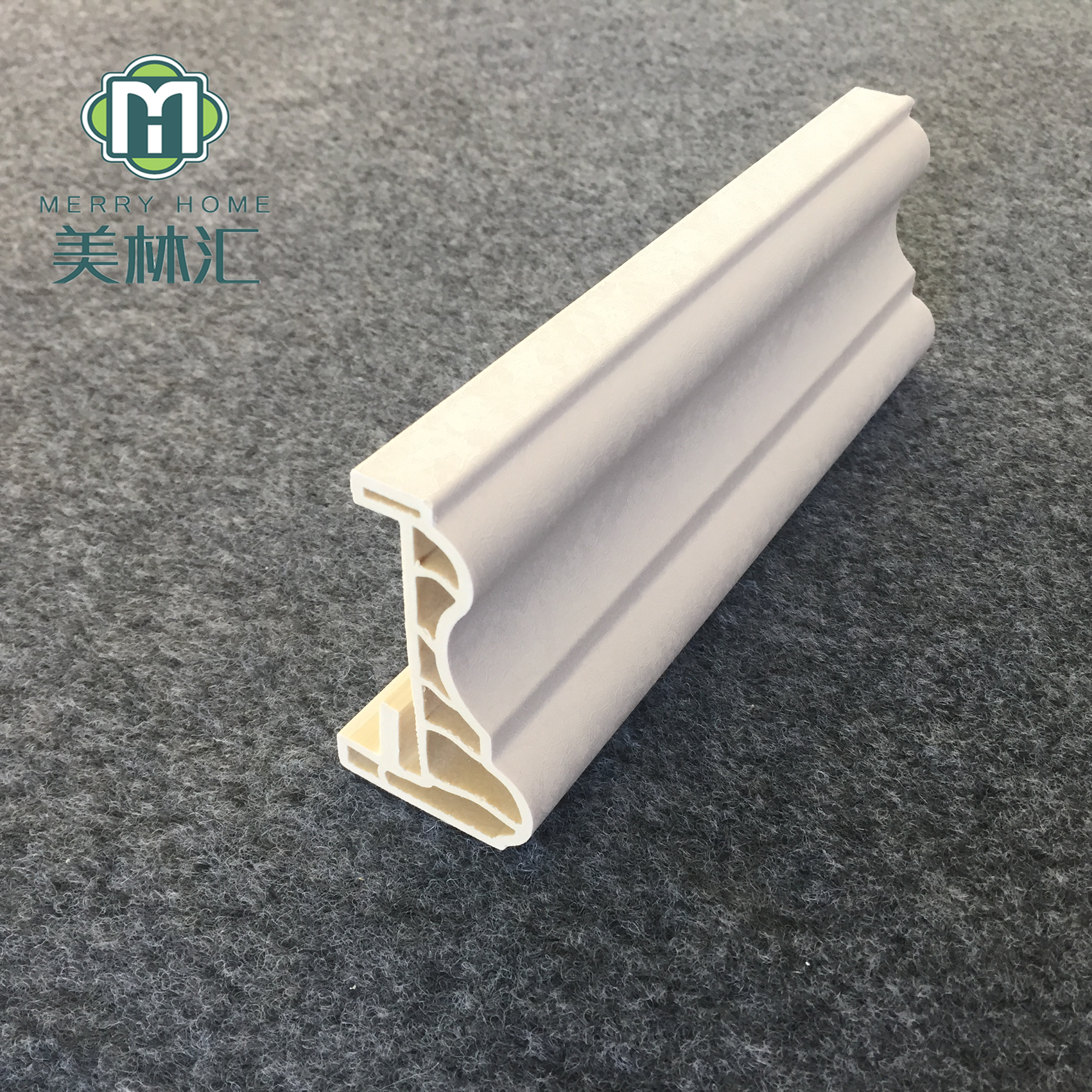 White Skirting Line PVC Skirting Plastic Skirting Board Covers for Floor Decorative Polystyrene 5 Years Modern 3D Model Design