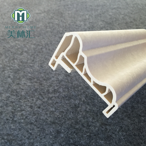 White Skirting Line PVC Skirting Plastic Skirting Board Covers for Floor Decorative Polystyrene 5 Years Modern 3D Model Design