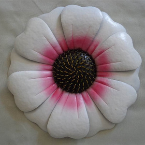 Decorative artificial flower Wall Art Home wall Decor Garden Decoration metal flower