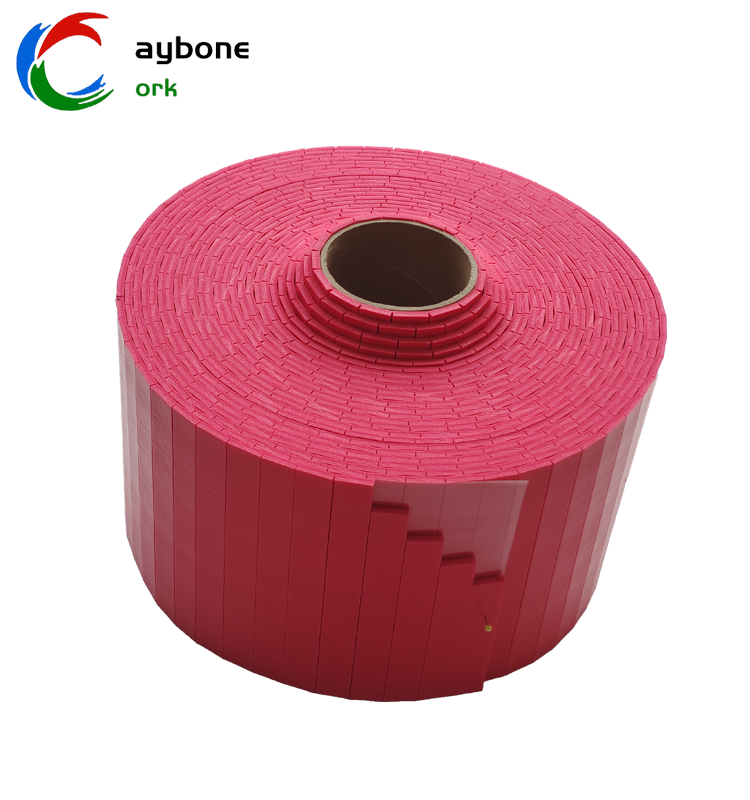 Red Manufacturing protecting pad Self-adhesive Glass Separator Customize EVA Rubber Pads with Cling Foam spacer