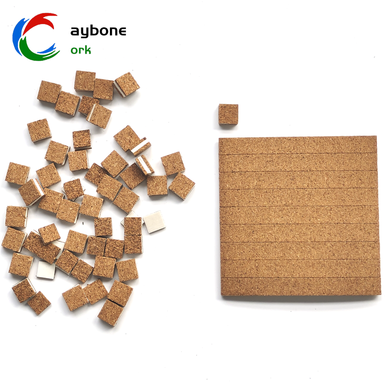 Customizable Natural Cork Pads 3*18*18mm+1.5mm Foam for Protection in Packaging Manufacturer Specific Dimensions