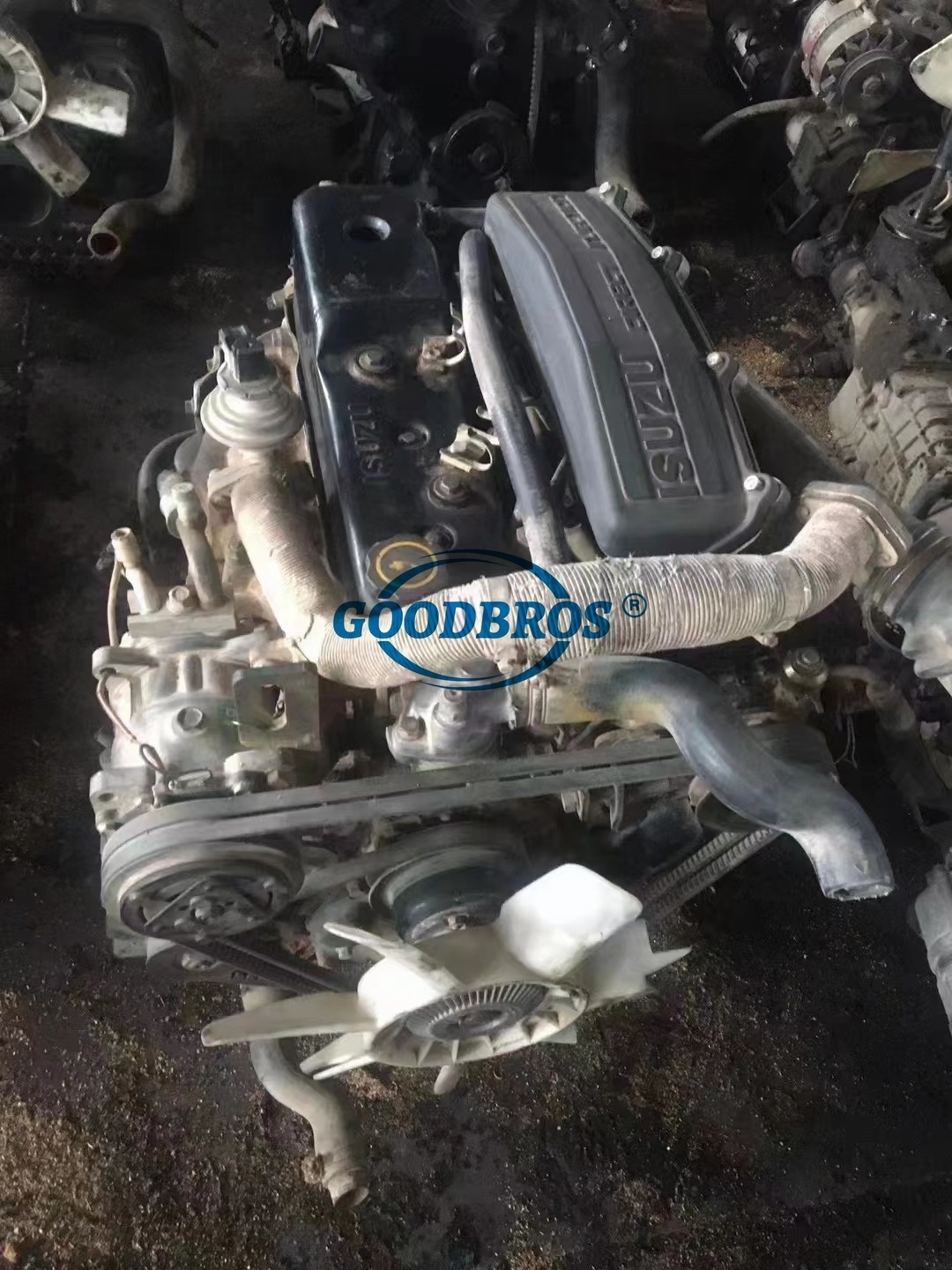 Used Japan Motor For Isuzu 4JB1 Pickup Engine