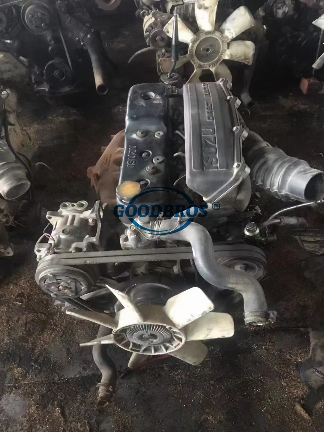 Used Japan Motor For Isuzu 4JB1 Pickup Engine