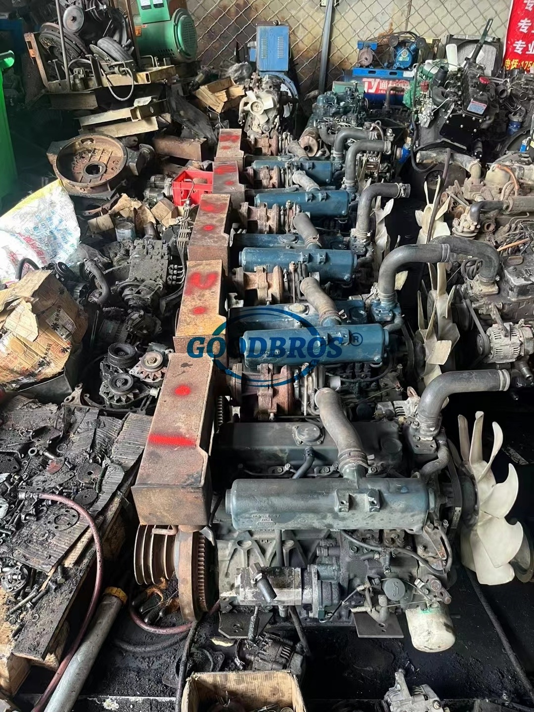 High Quality V2203 4 Cylinder Used Engine For Kubota