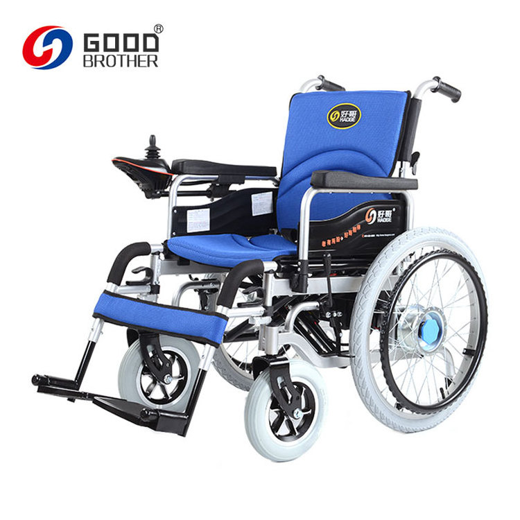 HG-W660B lightweight foldable electric beach wheelchair, electric power wheelchair