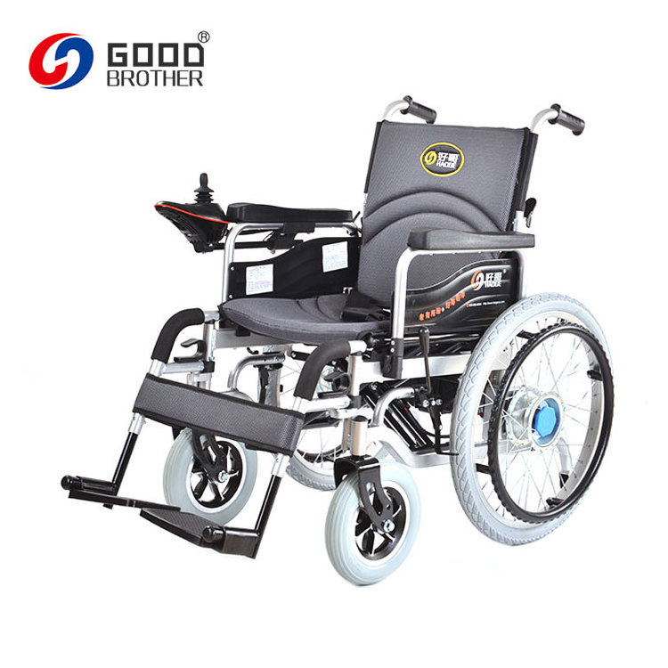 HG-W660B lightweight foldable electric beach wheelchair, electric power wheelchair