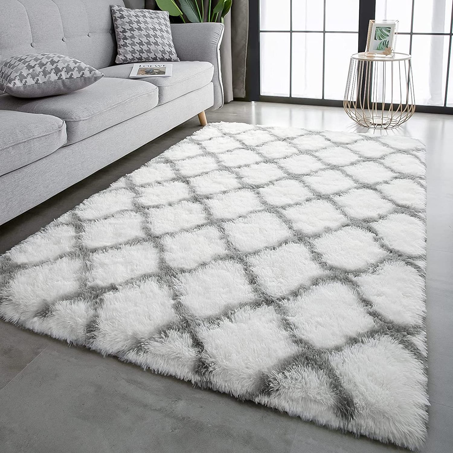 Luxury Non-Slip Tie-Dyed Fuzzy Fluffy Custom shaggy carpet designs plush shaggy carpetfur mats rug carpet