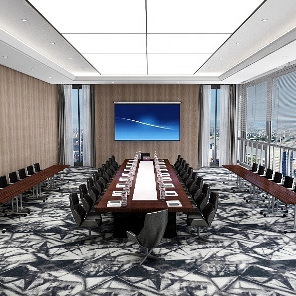 High quality wall to wall meeting room carpet luxury nylon carpet 80% wool 20% nylon Casino Carpet